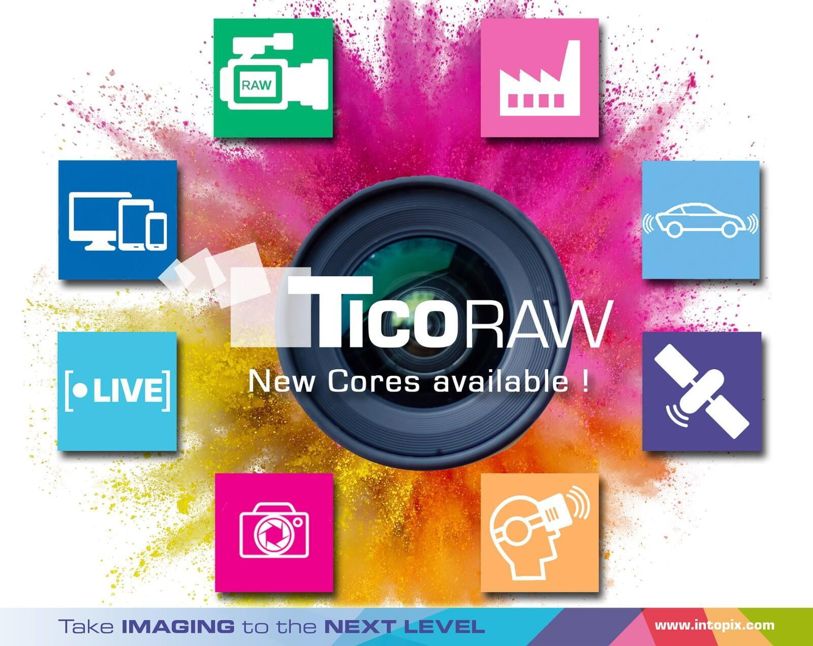 intoPIX étend sa gamme de TicoRAW IP -cores avec des architectures plus petites prenant en charge une gamme plus large de capteurs d'image et de caméras